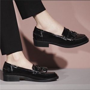 Steve Madden Black Loafers